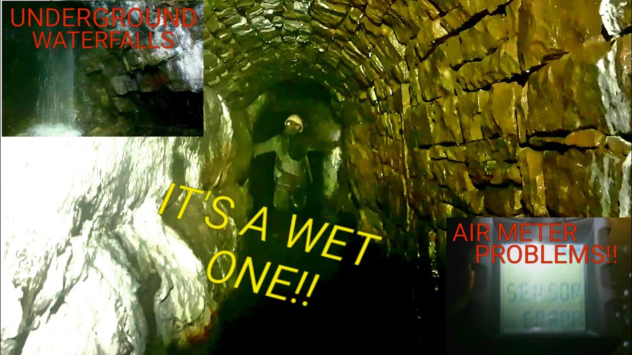 Mine Explore | Miles Into A Very Wet Abandoned Lead Mine Full Of WaterFalls & Collapses