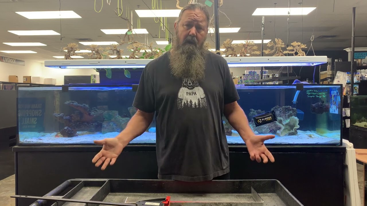 How to Repair a Broken Aquarium Center Brace