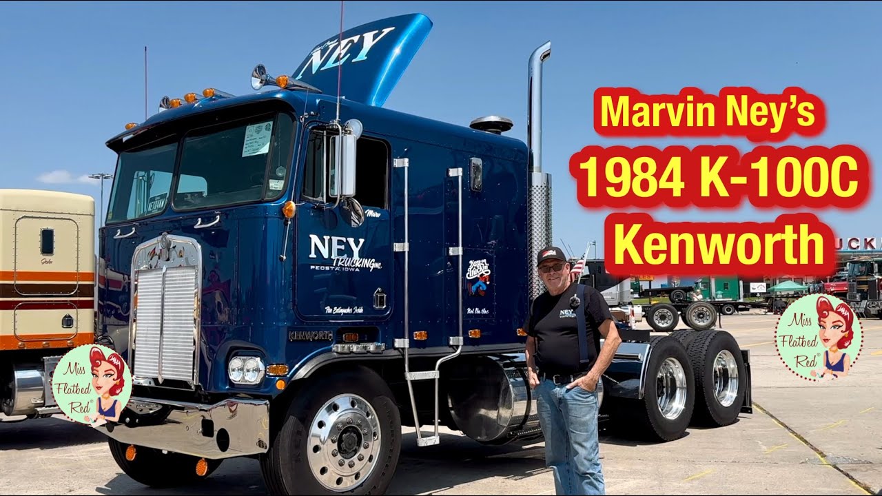 Экскурсия на грузовике Kenworth K-100C Марвина Нея 1984 года