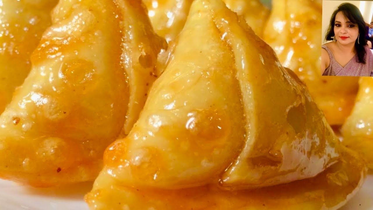 Быстрая Meetha Samosa [Рецепт сладкой самосы] Special Meetha Samosa