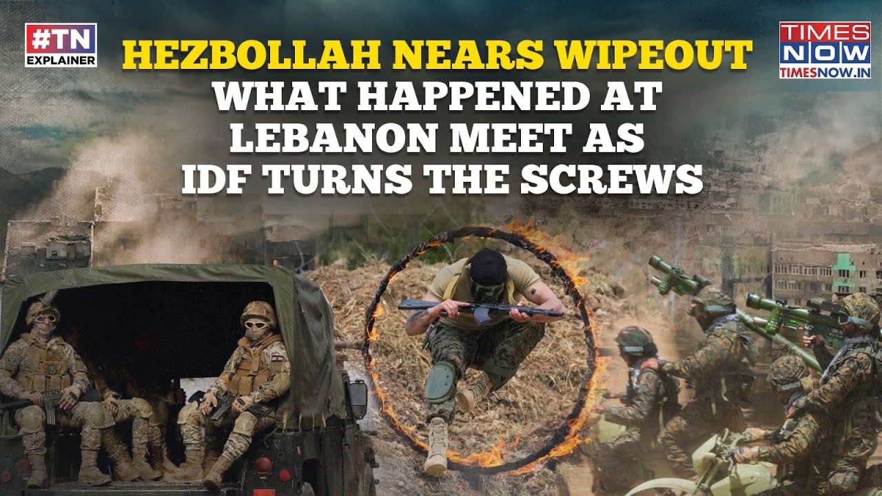 Hezbollah Nears Total Wipeout| Sparks At Lebanon Meet Amid 'Won't Disarm' Vow As IDF Turns Screws