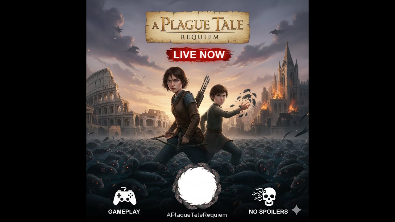 🔴 +18🔥 [ A Plague Tale: Requiem ] VIDA EM MEIO À PESTE 🔥❗ DONATE ❗ SUB ❗ PIX 🔥🐀