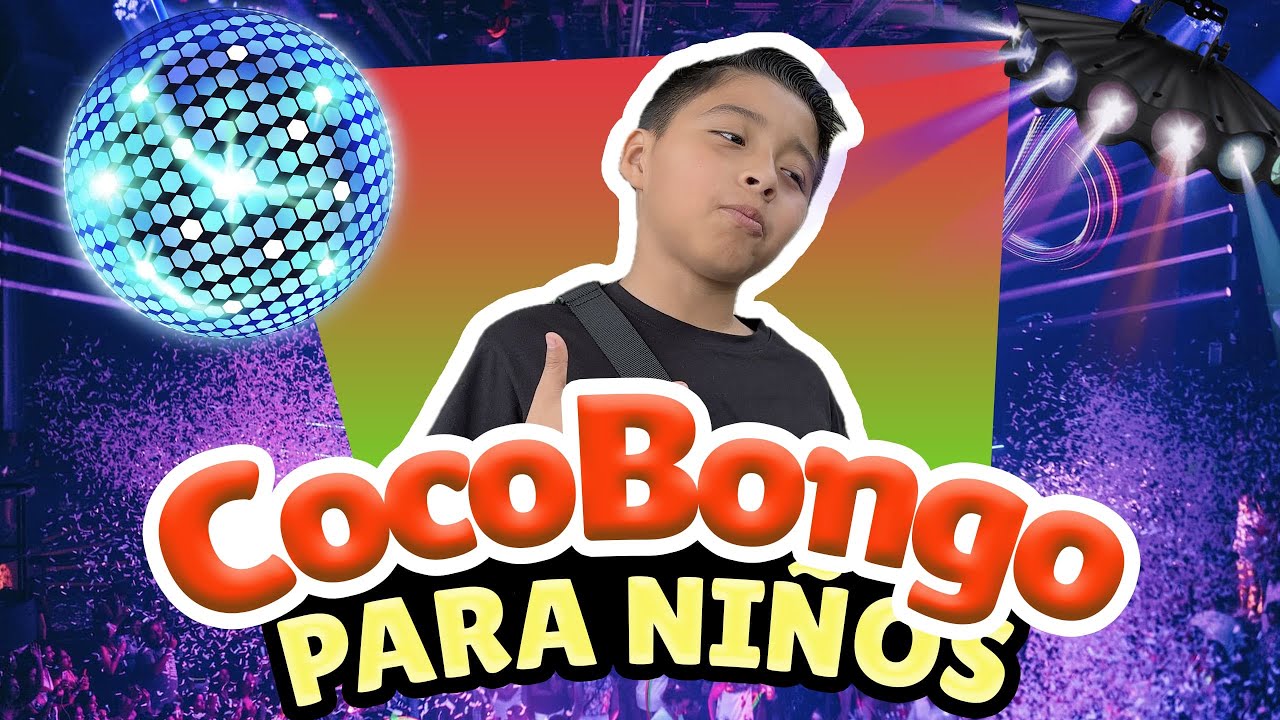 COCO BONGO CANCUN Show & Disco TARDEADA para niños | IMPRESIONANTE | DISCOTECA | Final inesperado