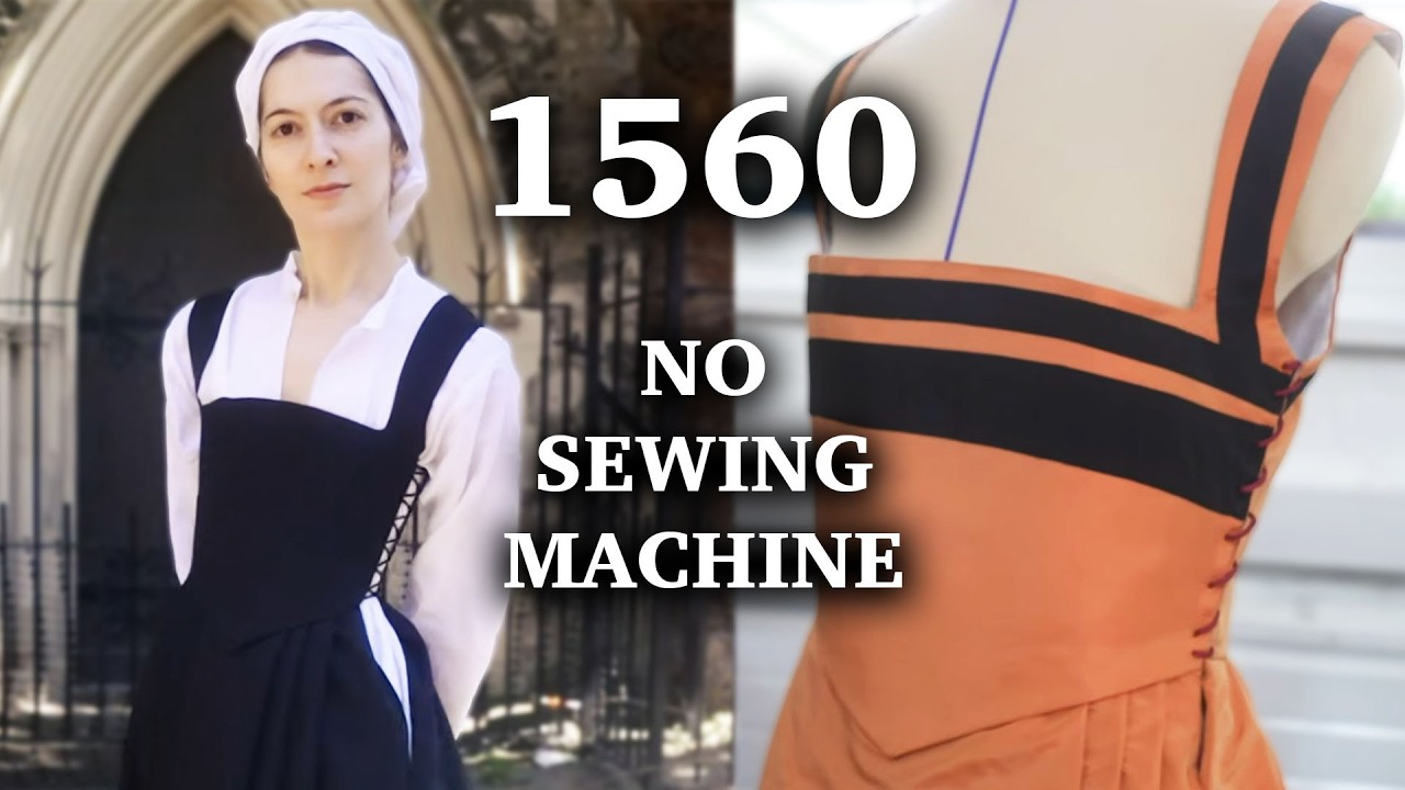 Making Some Renaissance Kirtles Using Only 16th c Sewing Methods