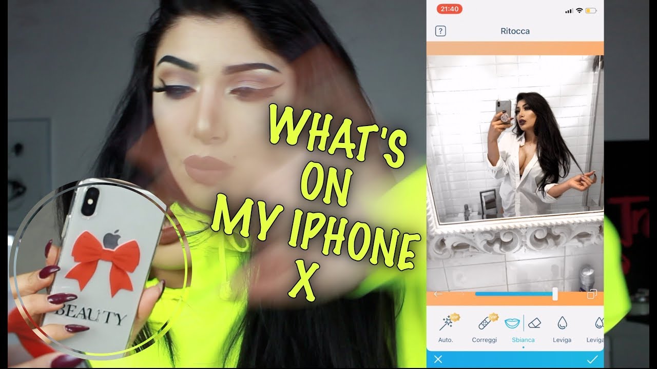 WHAT'S ON MY IPHONE X | MelissaTani