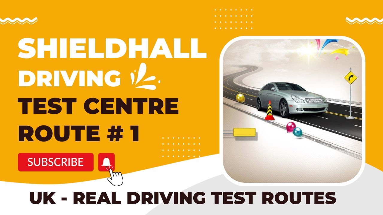 Shieldhall Driving Test Routes   Real Test Route  Part  1 of 15