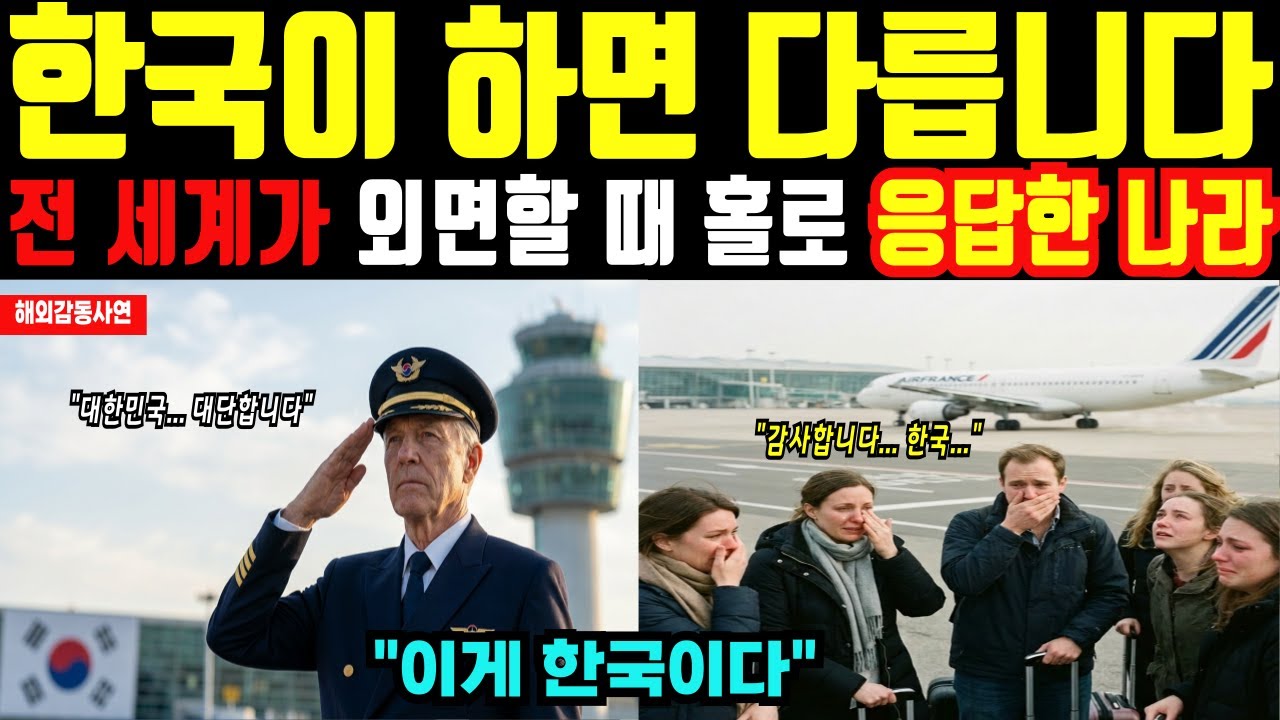 [해외감동사연] "비상착륙 요청에 선진국들은 침묵했지만, 한국은 달랐다. 영국 항공 전문가가 분석한 인천공항이 ‘가능한 구조’인 이유"