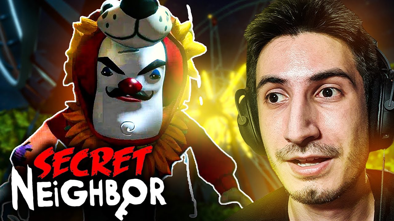 YENİ EĞLENCE PARKINDAN KAÇIŞ! 😅| Secret Neighbor (YAZ GÜNCELLEMESİ)