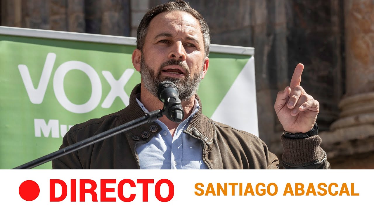 EN DIRECTO 🔴 MURCIA: Rueda de prensa de ABASCAL tras la moción de censura de CS y PSOE | RTVE