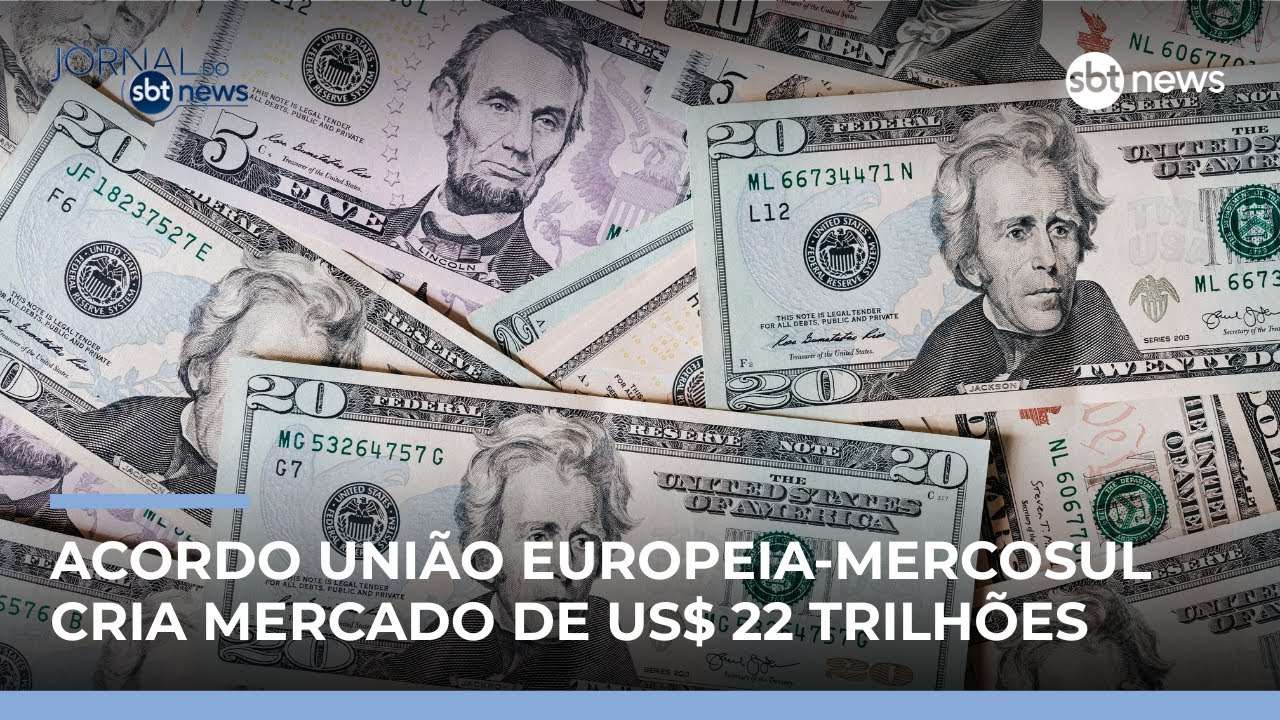 Entenda os números do acordo entre União Europeia e Mercosul | #JornaldoSBTNews