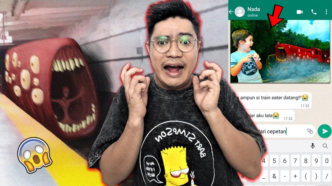BOCIL INI DI MAKAN TRAIN EATER
