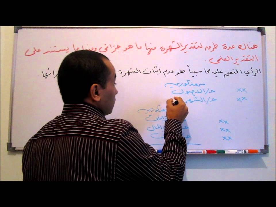 محاسبة شركات الأشخاص 20 - معالجة الشهرة عند الانضمام