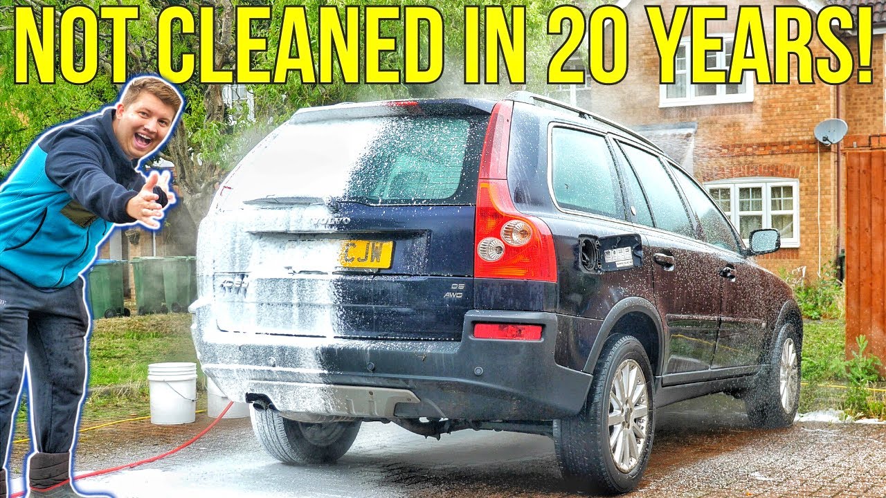 ГЛУБОКАЯ ОЧИСТКА VOLVO XC90 С ПРОБЕГОМ 300 000 МИЛЬ!