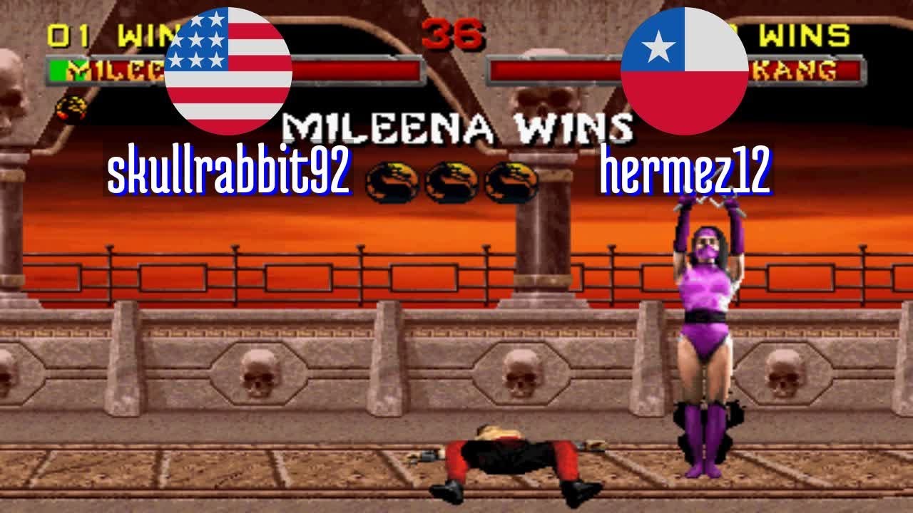 FT3 @mk2: skullrabbit92 (US) vs hermez12 (CL) [Mortal Kombat 2 Fightcade] Feb 28
