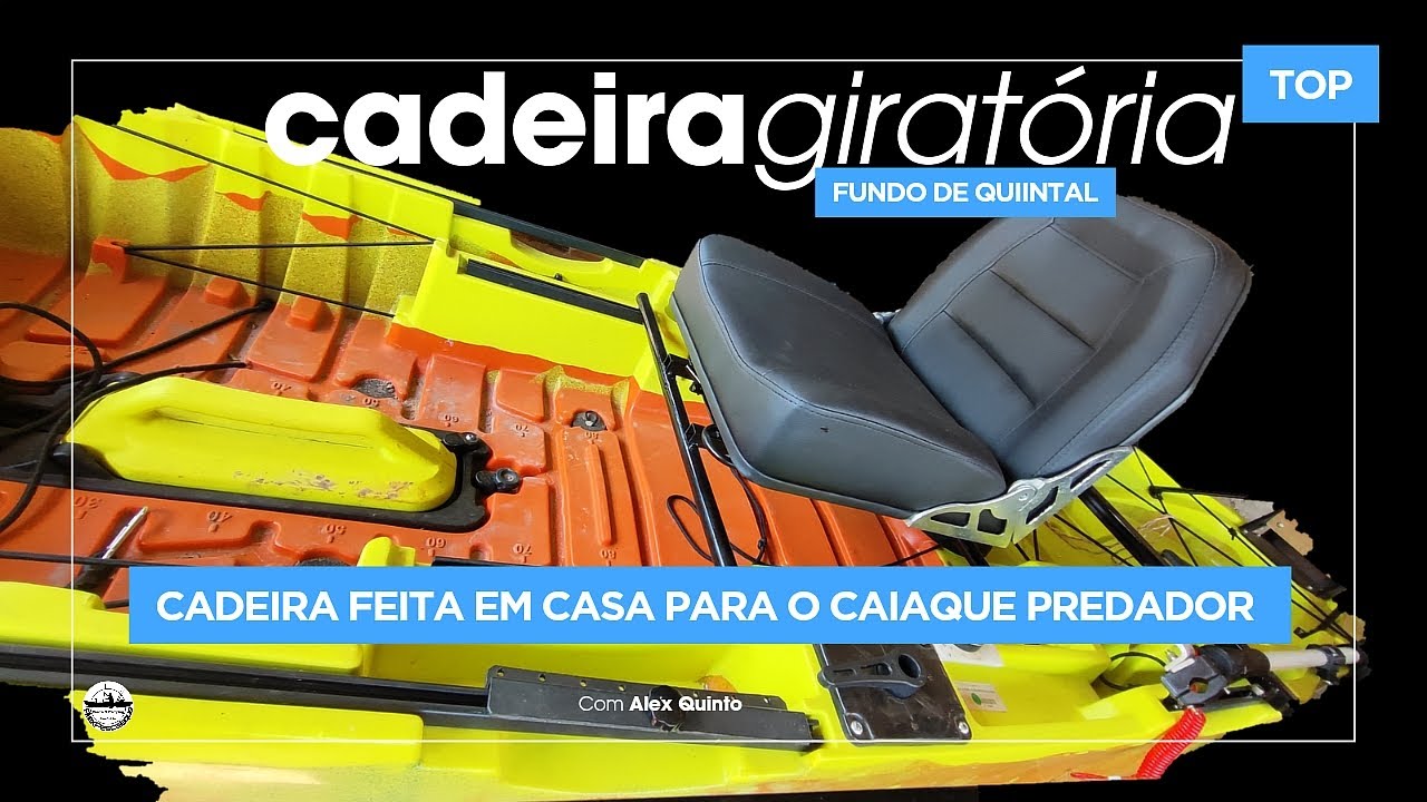 CADEIRA GIRATÓRIA caiaque Predador