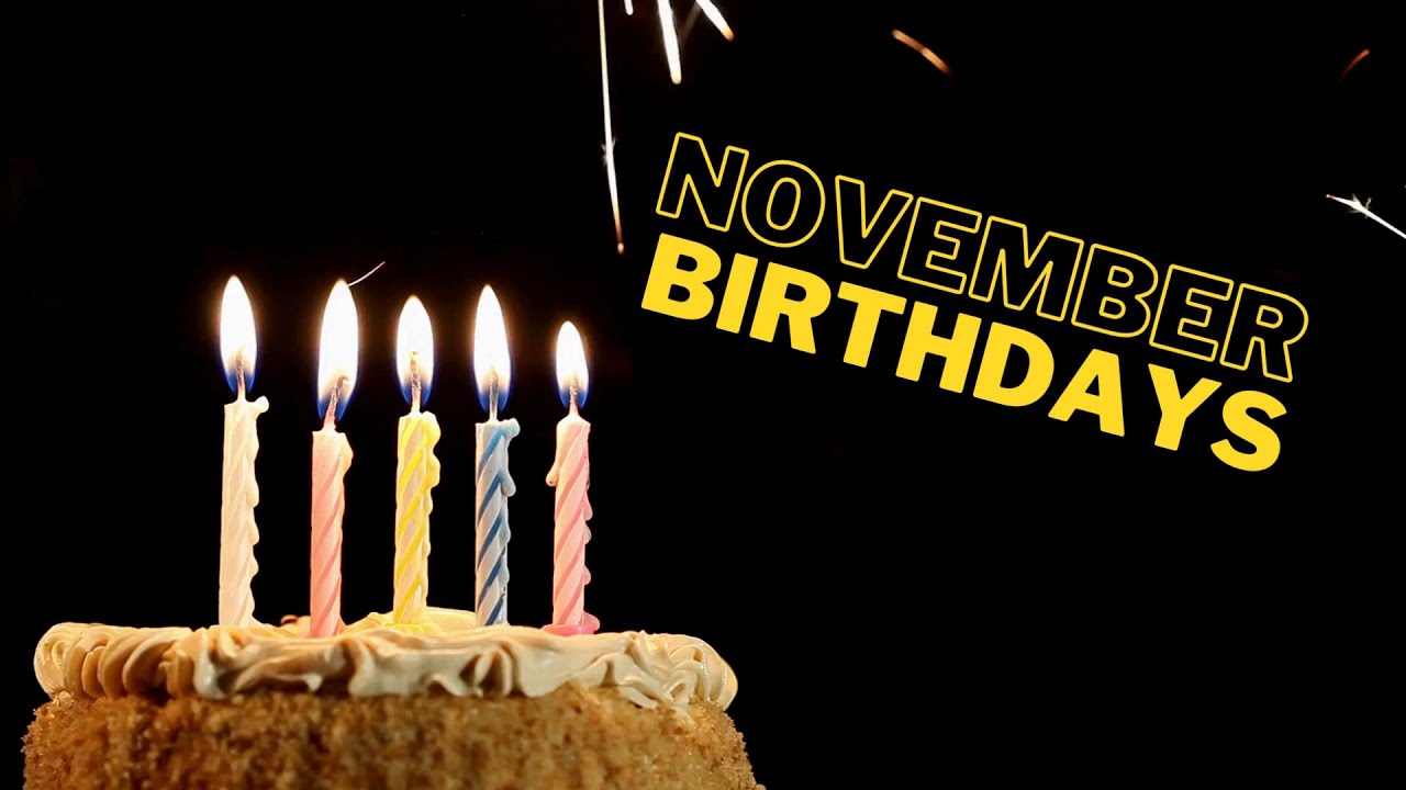 Celebrity Birthdays in November: Discover Who Shares Your Birth Month!
