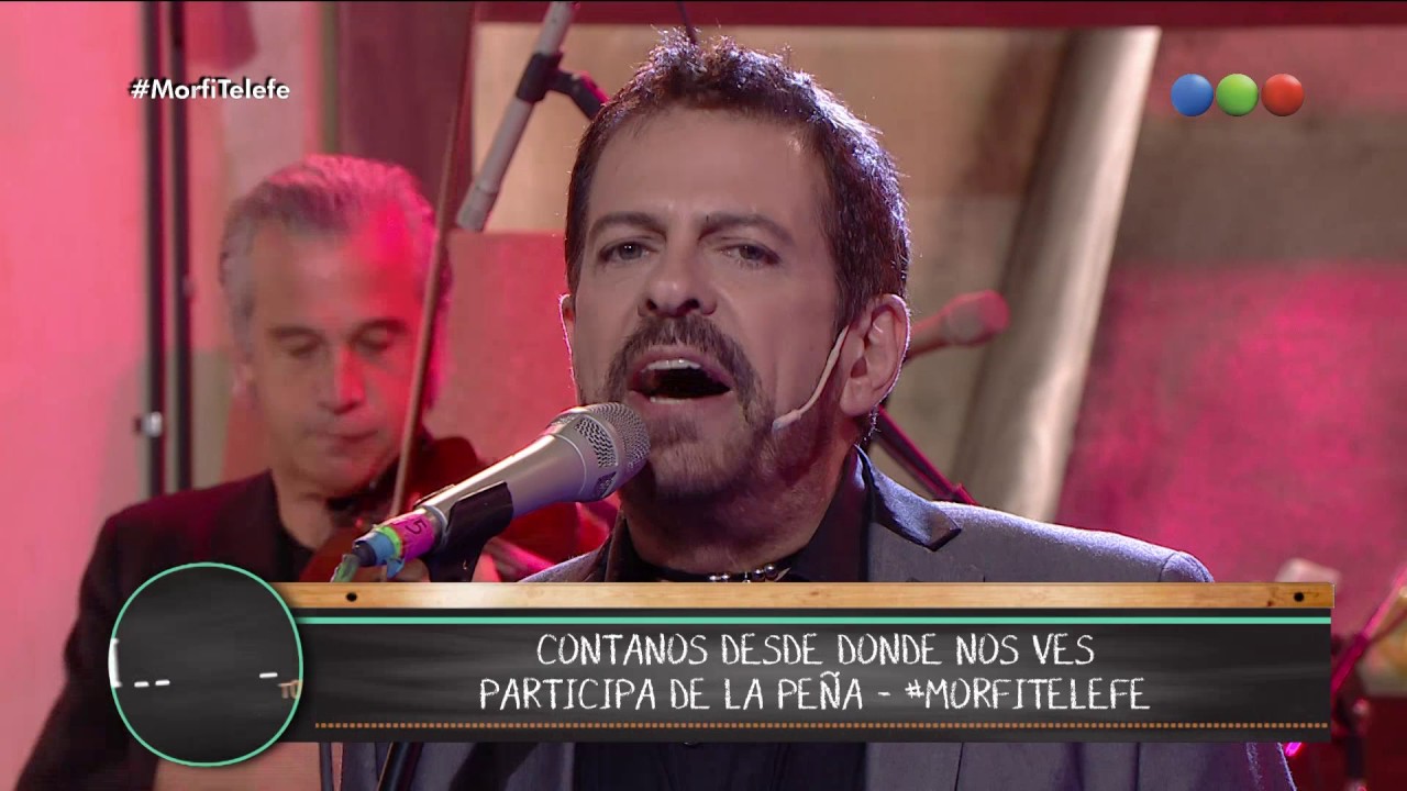 Guillermo Fernández canta "Como dos extraños" - La Peña de Morfi