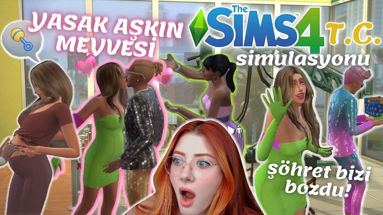 YASAK AŞK 💔  Bu genç yaşta.. 👼🏻🍼 Şöhret basamakları 💫 Sims 4 TC simülasyonu Bölüm 5