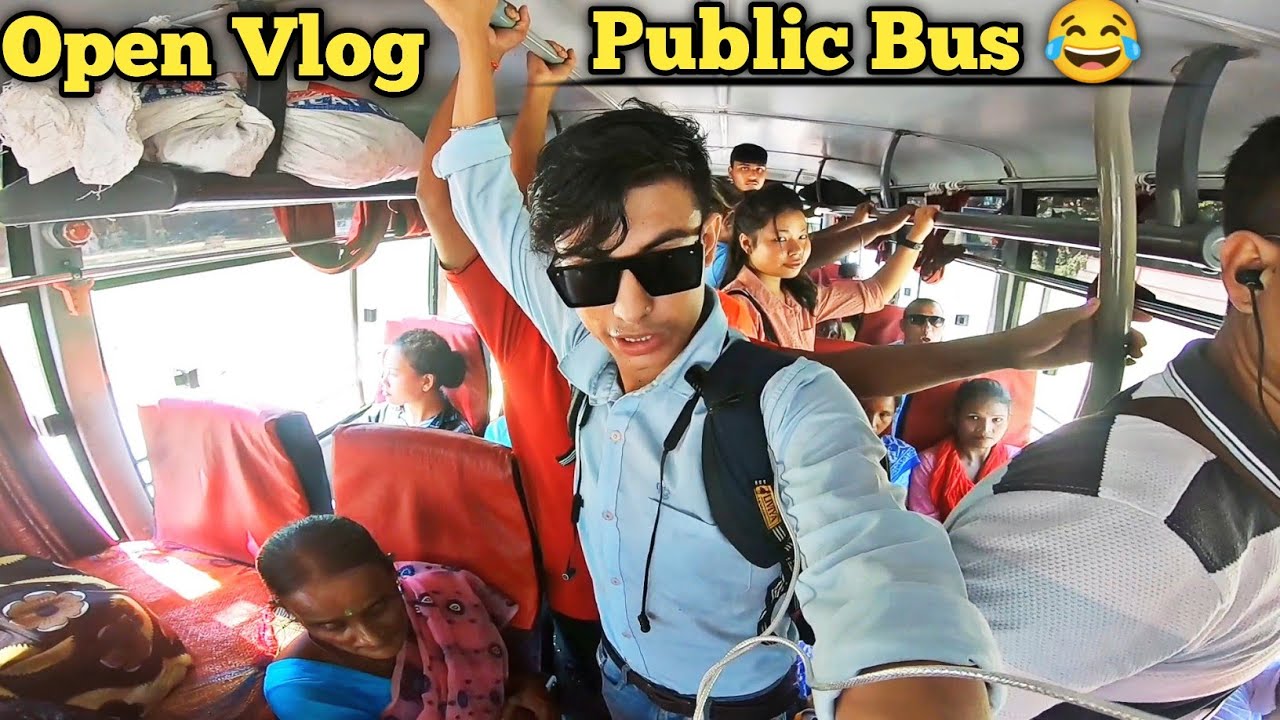 Public Bus Mei Open Vlog😂