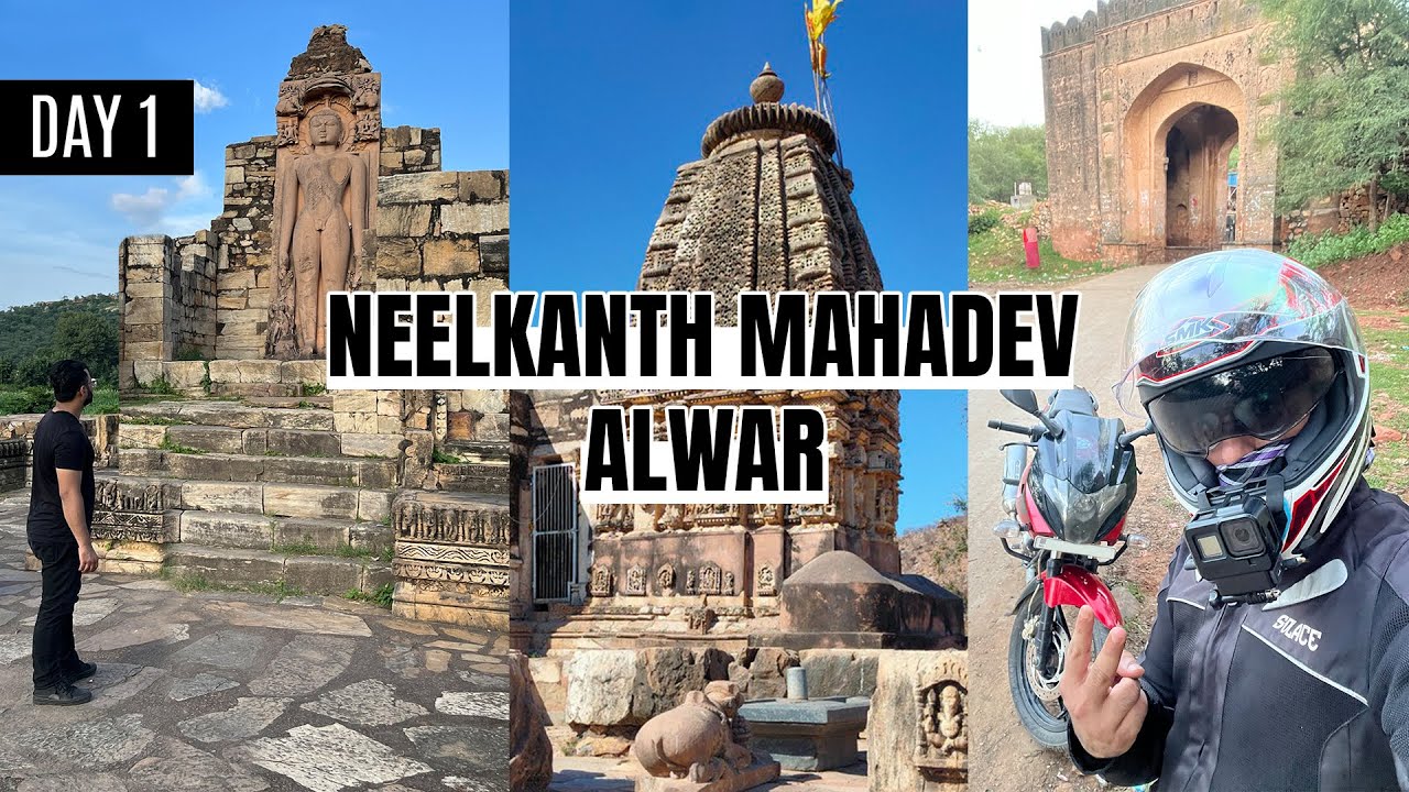Out of over 200 temples only 1 temple survived | NEELKANTH MAHADEV TEMPLE - ALWAR