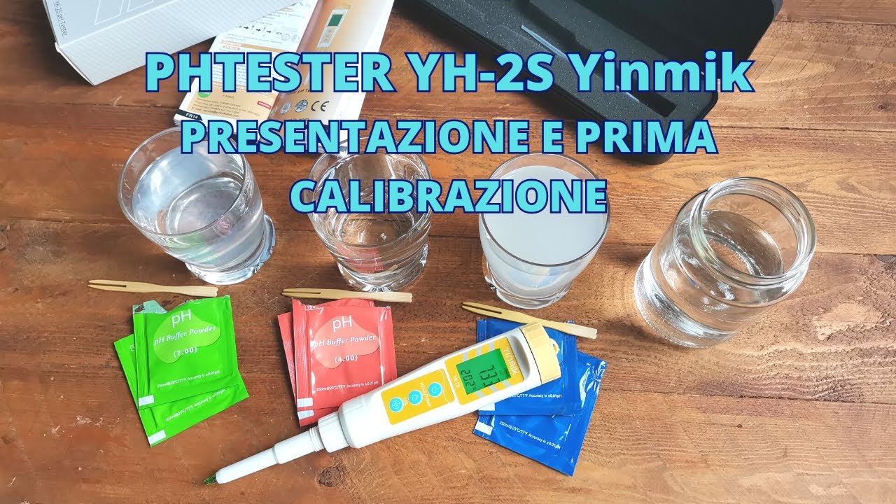PhTester YH 2S Yinmik presentazione e prima calibrazione