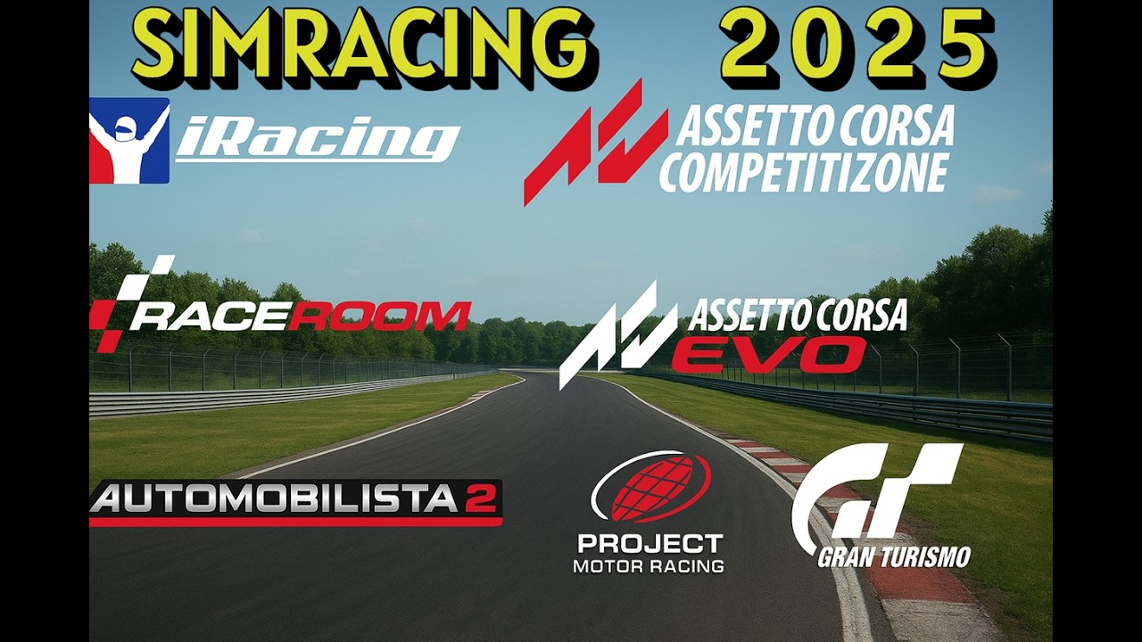 RESUMEN 2025 Simracing  (AC Evo, Project Motor Racing, AC Rally, Rennsport…)