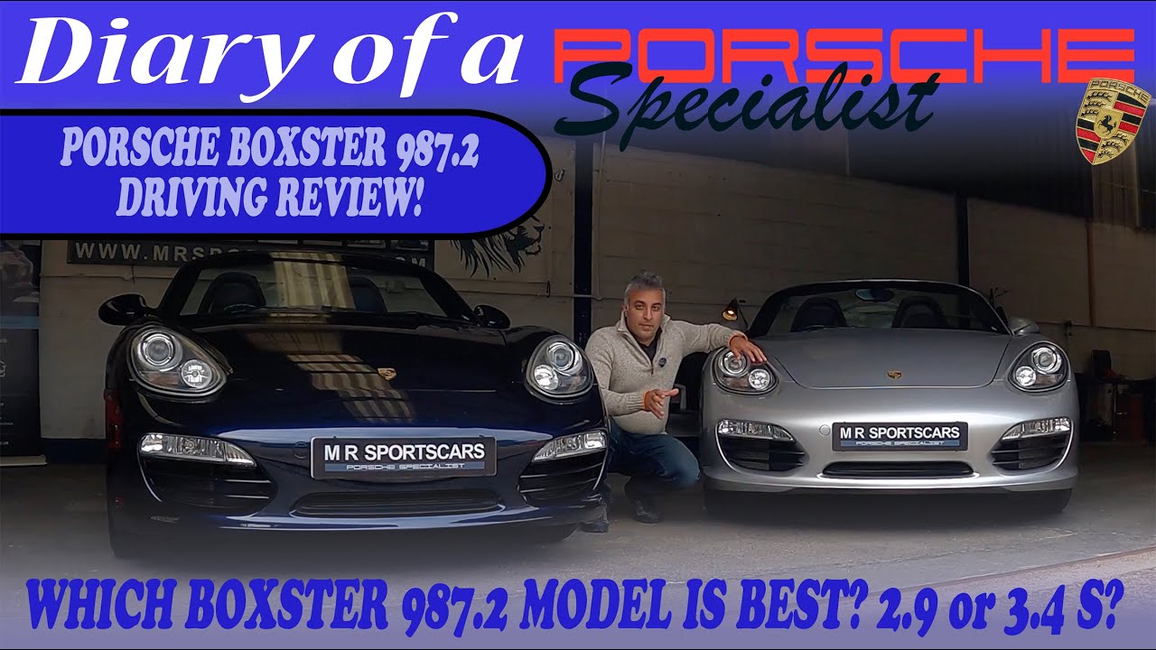 Какой Porsche лучше всего выбрать? Сравнение Porsche Boxster 987.2 2.9 Base и 3.4 S с механическо...