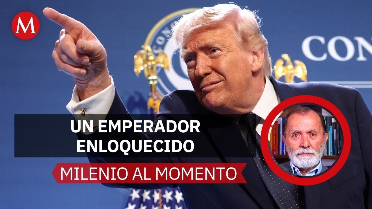 Donald Trump, un emperador enloquecido: Epigmenio Ibarra