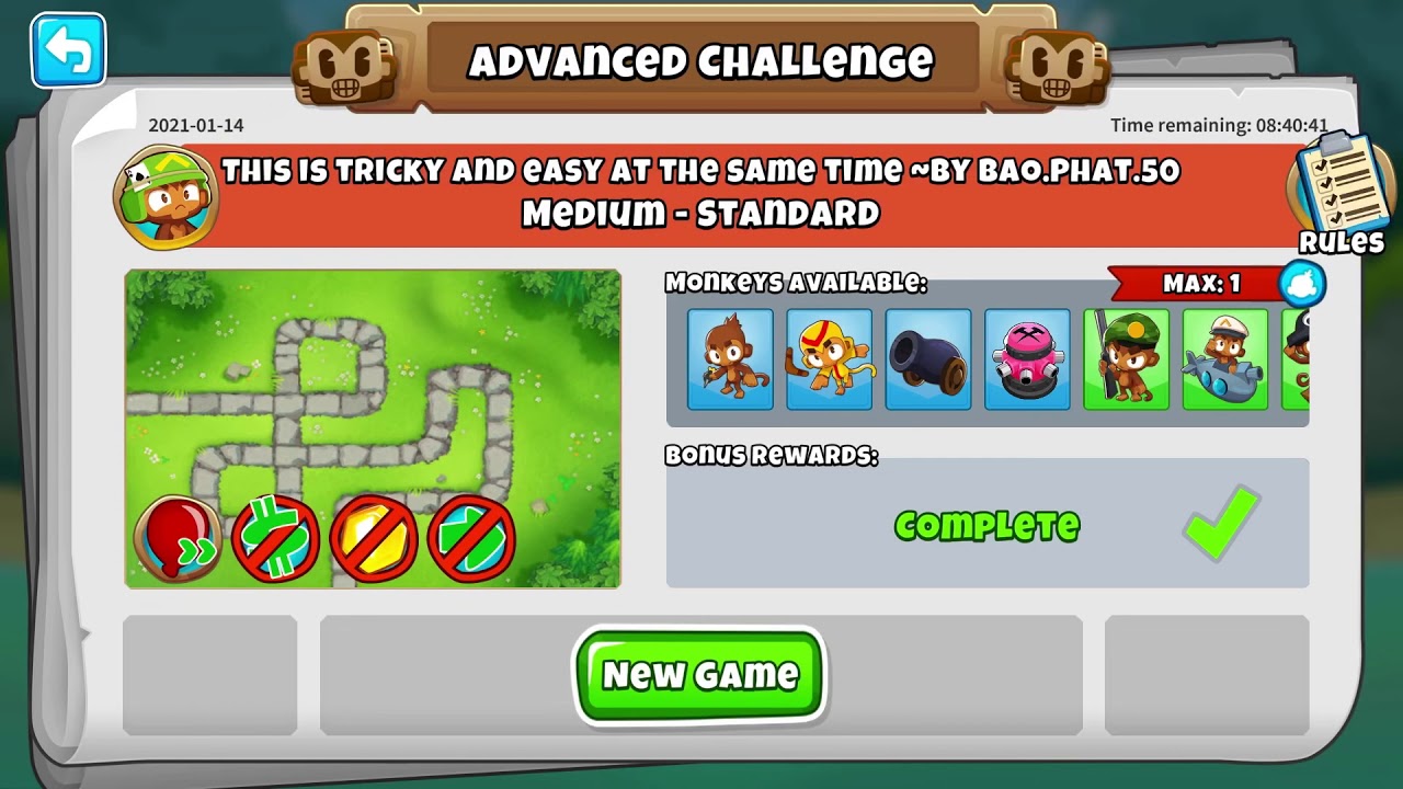 BTD6 Advanced Daily Challenge (MrVoid Gaming)