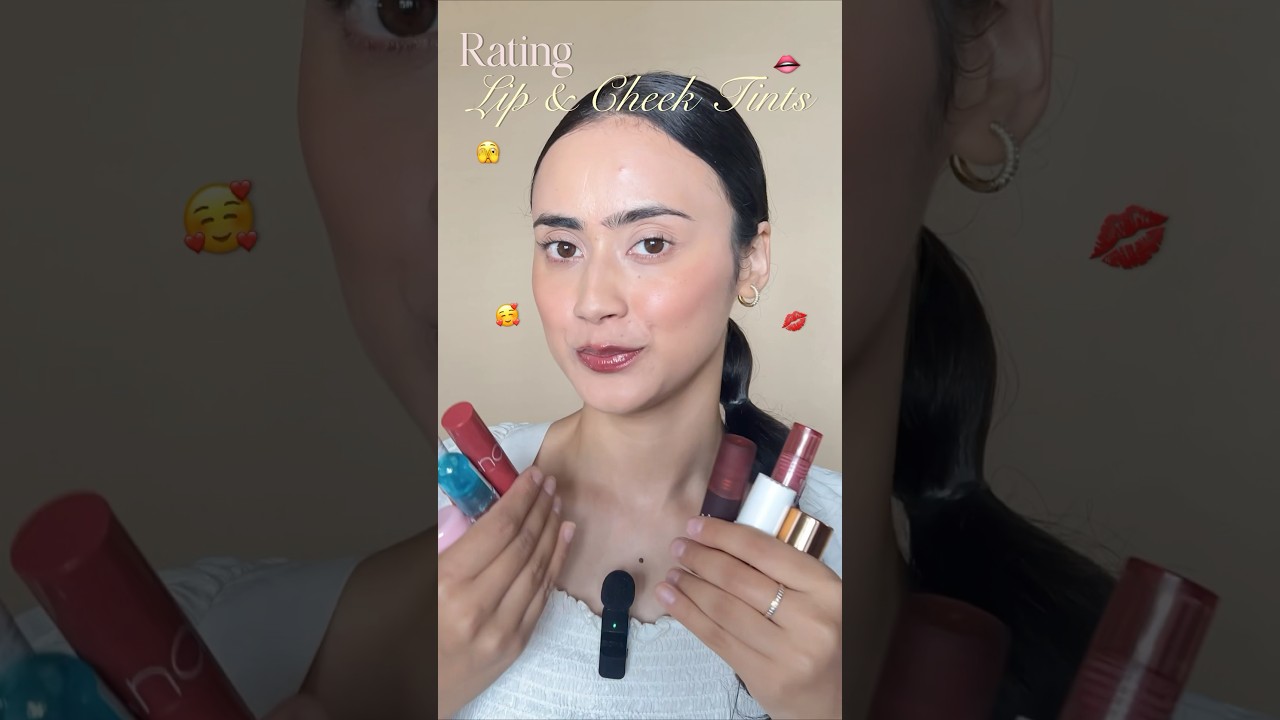 Rating all my *LIP & CHEEK TINTS* 💋🧸 best & worst of tints!