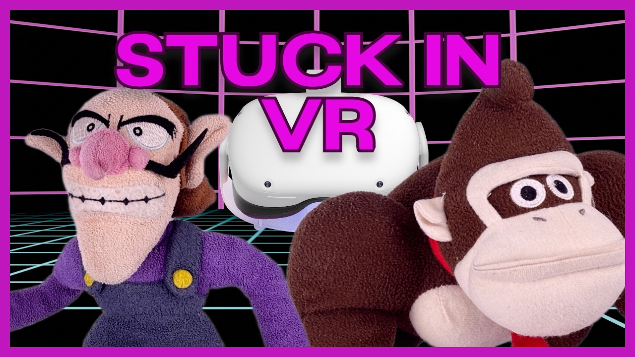 Stuck In VR - A Mario Plush Movie