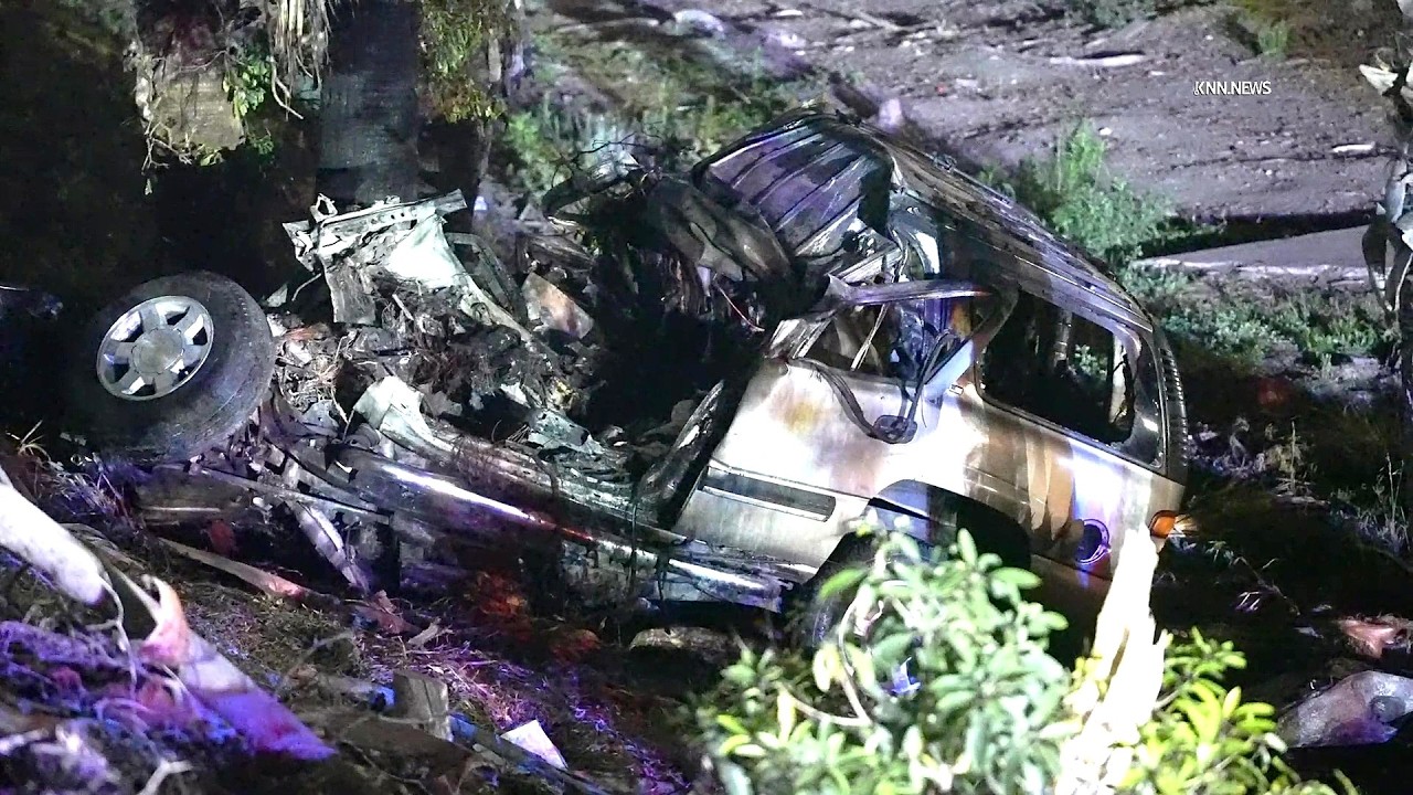 1 Dies in Fiery Crash on 101 Freeway in Ventura