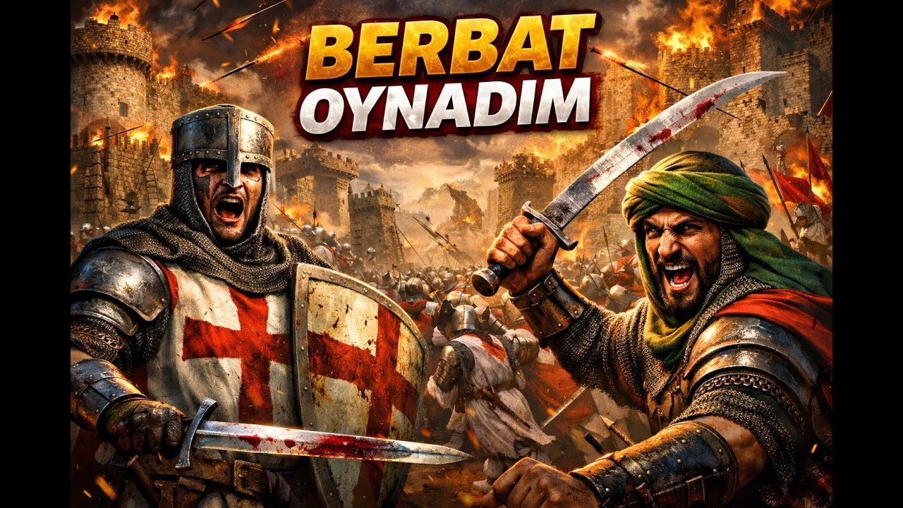 3v3 YABANCILARA KARŞI STRONGHOLD CRUSADER - SÜRPRİZ ZAFER