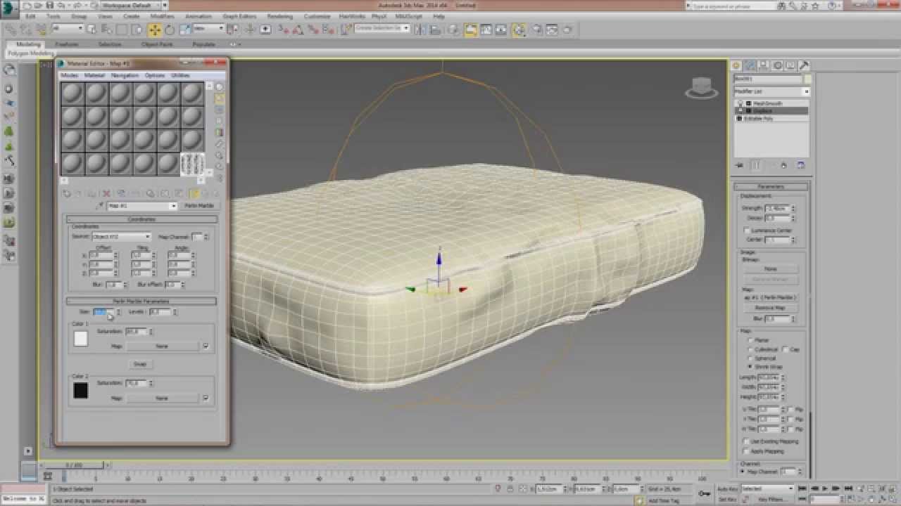 Tutorial Pillow 3D modelling