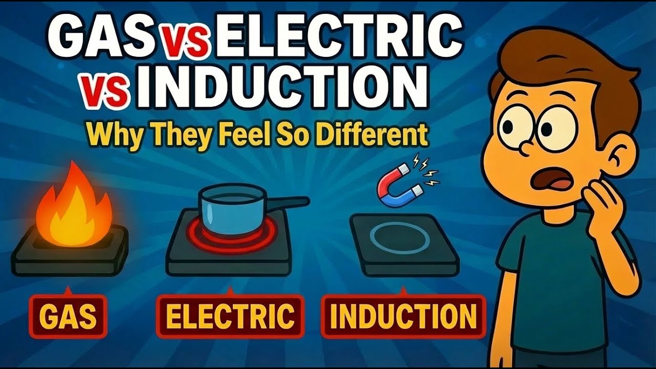 Gas vs. Electric vs. Induction Stove - Which Is Best?