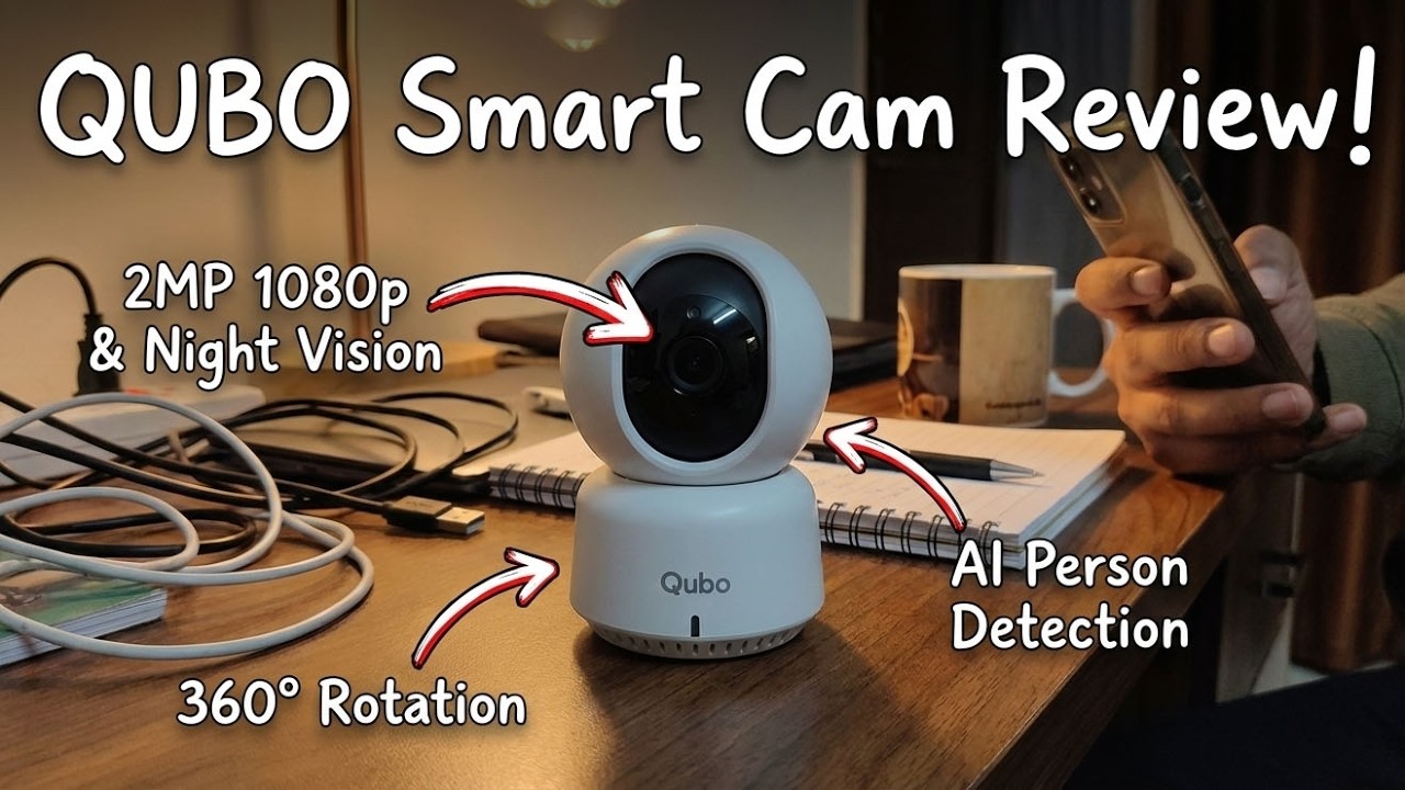 This Smart Camera Knows When It’s a Person | Qubo Smart 360° 1080p Camera Review