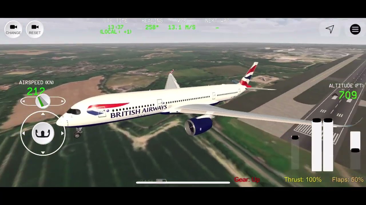 RC FS Advanced Real Flight Simulator GamePlay A359 BRITISH by ios Android 10/4/22 AIO EP120