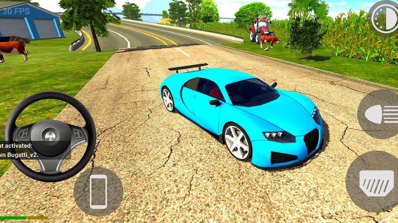 🚀 Bugatti Speed Test | IndianCars Simulator 3D Map & Indian Bike Driving 3D 🏁