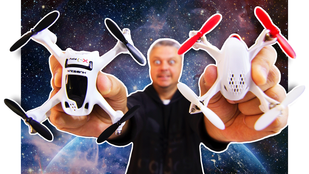 HUBSAN X4 FPV H107D+ VS HUBSAN X4 H107D FPV (распаковка, обзор, сравнение, полеты)