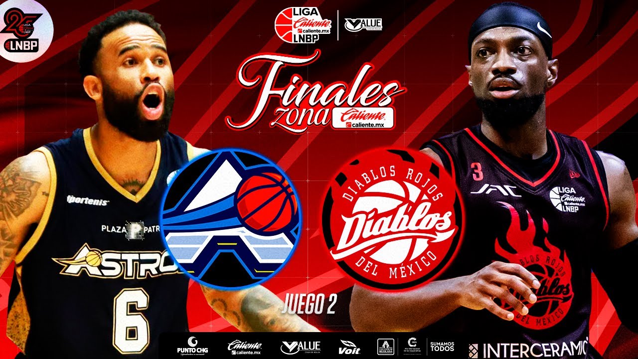 ASTROS DE JALISCO VS DIABLOS ROJOS DEL M&Eacute;XICO B&Aacute;SQUETBOL