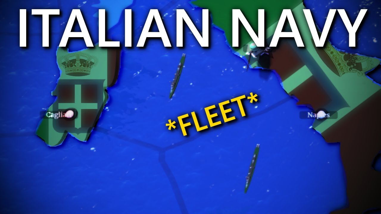 ITALIAN NAVY in Roblox Conquer Europe WW2
