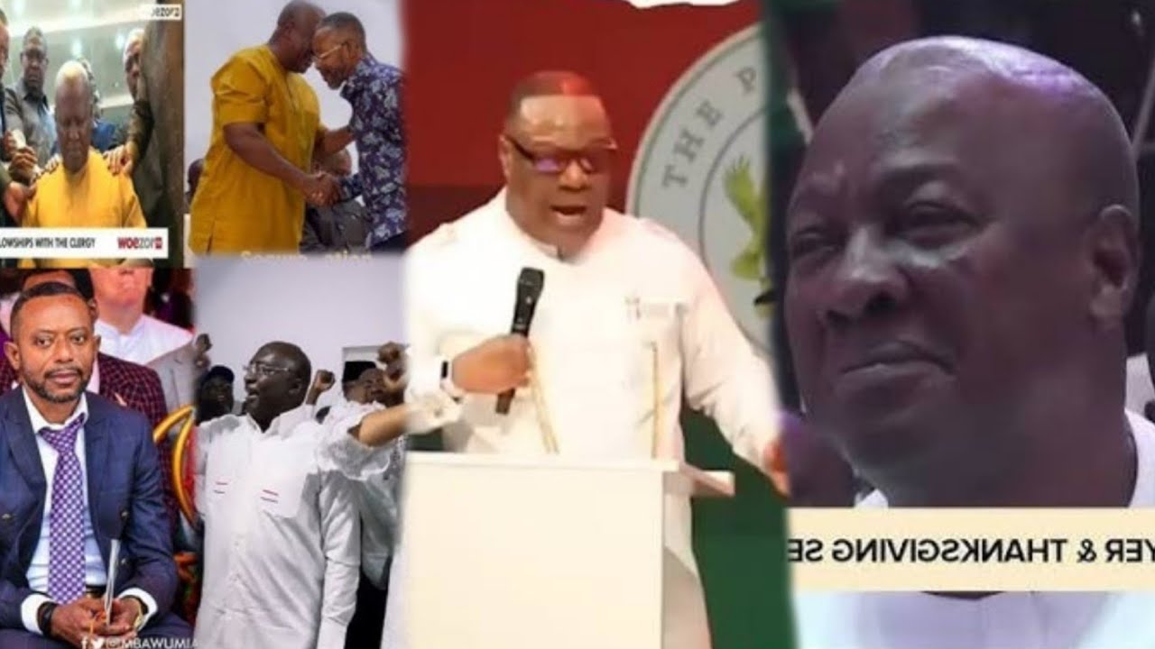 Rev.owusu Bempah & Duncan Williams now crying. God didn't choose Mahama & Jane Naana 