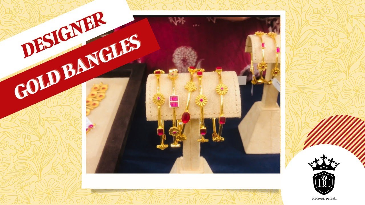 Designer Gold Bangles | DC Jewellers Gold & Diamonds