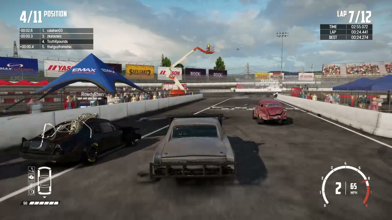 Wreckfest_Last 15 seconds sender bud
