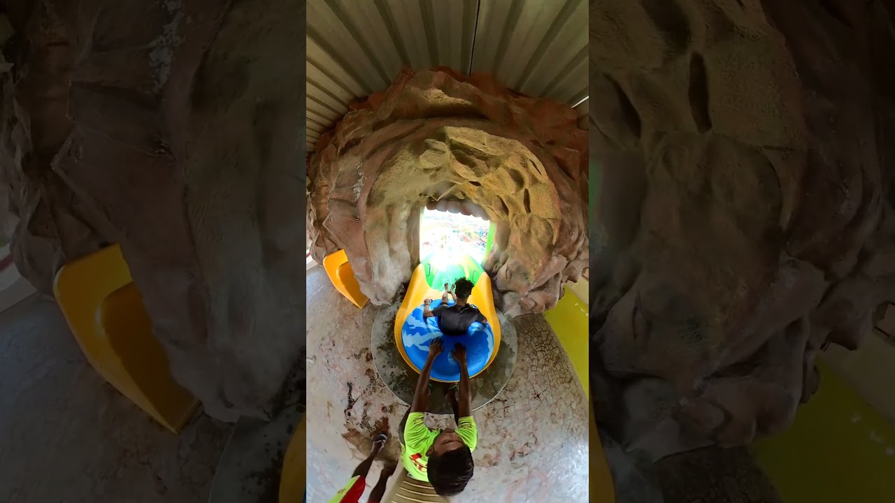 Tube Slide at Blue World Theme Park Kanpur. #shorts #ytshorts #waterpark