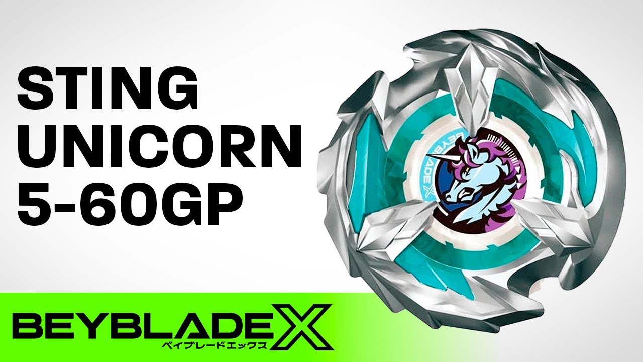 BEYBLADE X | Meet the new STING UNICORN 5-60GP!!