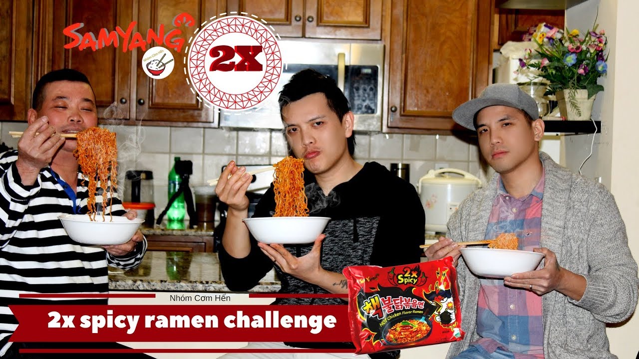Thử Thách Ăn Mì Cay Hàn Quốc  2X