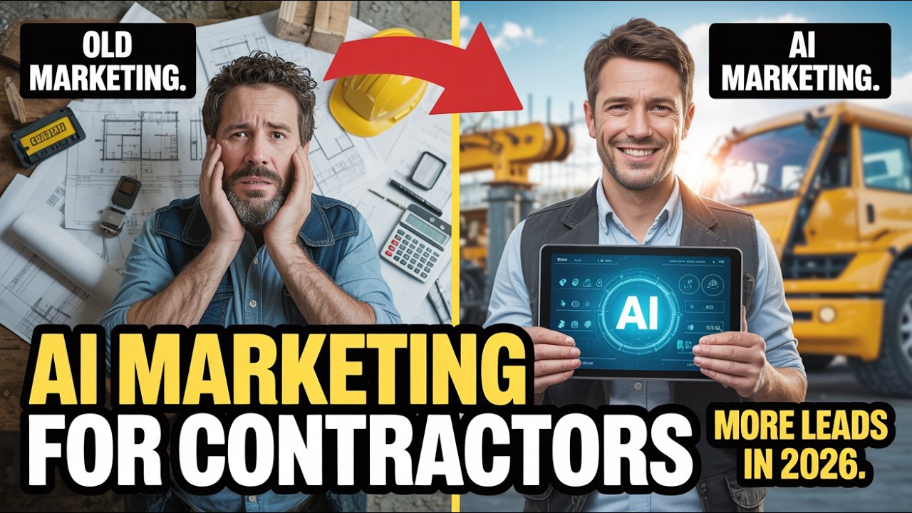 AI Marketing for Contractors:  A Practical Guide to Winning More Leads in 2026