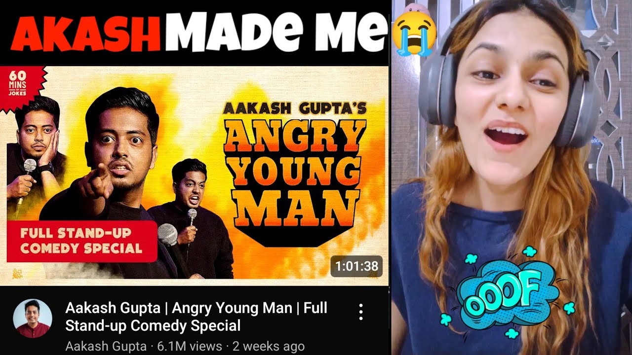 Aakash Gupta - Angry Young Man Reaction by Pakistani 🇵🇰 | Latest Stand Up Comedy 2025 |Dammit Reacts