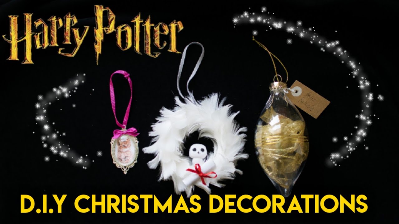 Harry Potter d.i.y | Christmas tree decorations